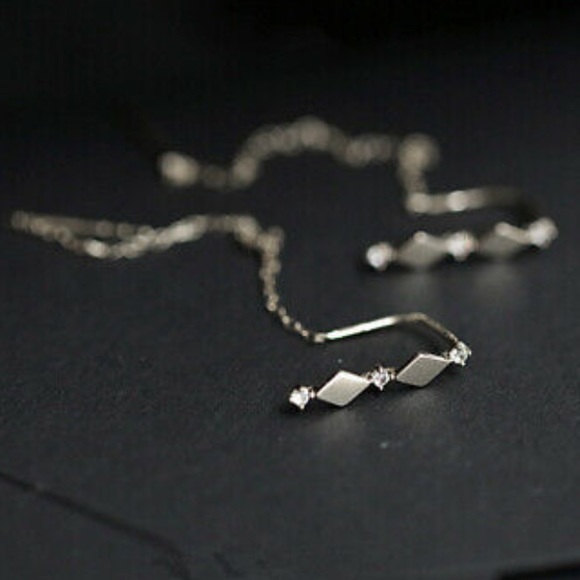 New Tassel Sterling silver Earrings - Picture 5 of 5